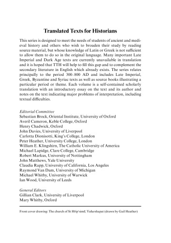 The Armenian History Attributed to Sebeos