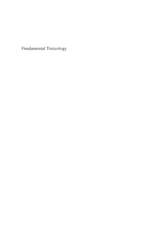 Fundamental toxicology