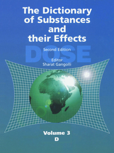 The Dictionary of Substances and Their Effects [Vol 3 of 7]