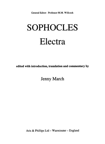 Sophocles: Electra