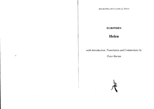 Euripides: Helen