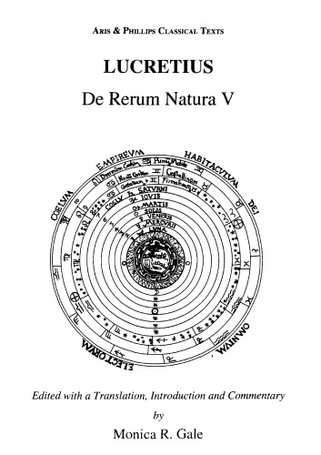 Lucretius: De Rerum Natura V