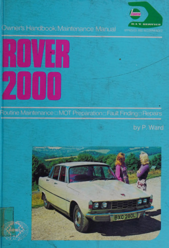 Haynes Rover 2000 Owners Handbook/Maintenance Manual