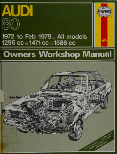 Haynes Audi 80 Owners Workshop Manual