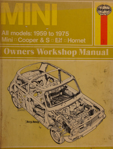Haynes Mini 1959 to 1975 Owners Workshop Manual