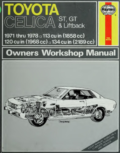 Haynes Toyota Celica Owners Workshop Manual