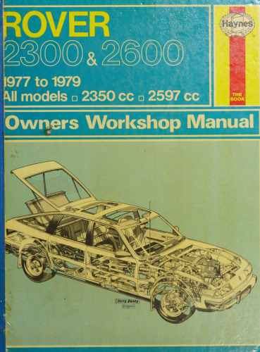 Haynes Rover 2300 & 2600 Owners Workshop Manual