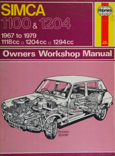 Haynes Simca 1100 & 1204 Owners Workshop Manual