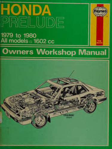 Haynes Honda Prelude Owners Workshop Manual