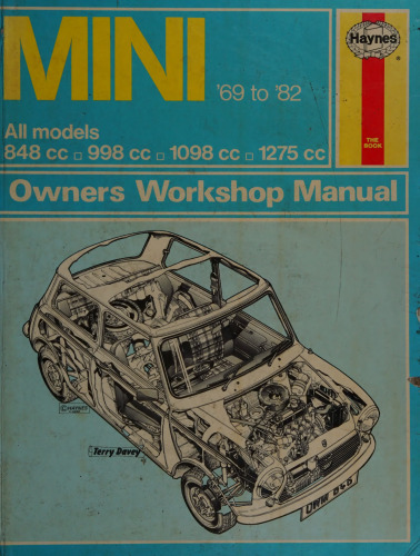 Haynes Mini 1969 to 1982 Owners Workshop Manual