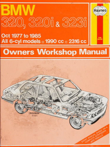 Haynes BMW 320, 320i & 323i Owners Workshop Manual