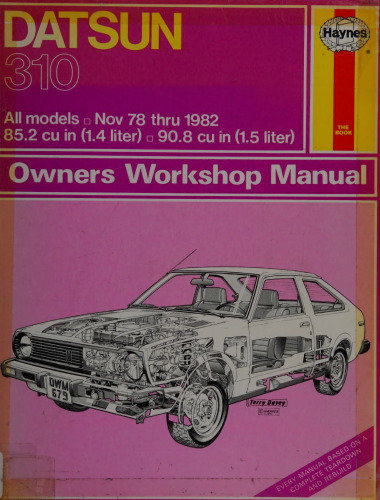 Haynes Datsun 310 Owners Workshop Manual
