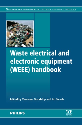 Waste electrical and electronic equipment (WEEE) handbook