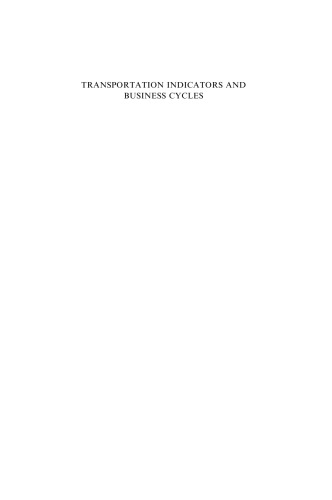 Transportation Indicators and Business Cycles