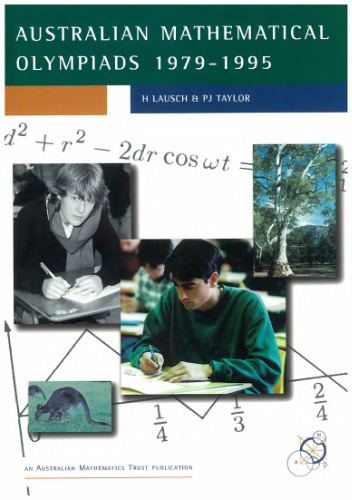 Australian Mathematical Olympiads 1979-1995