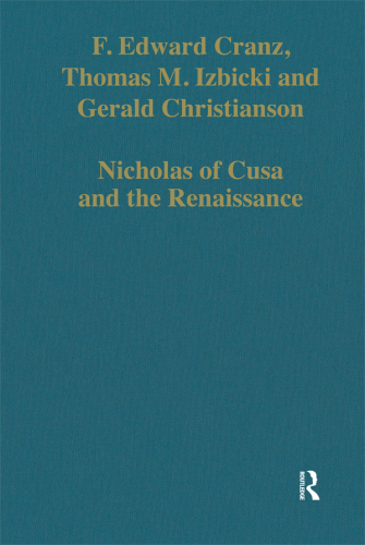 Nicholas of Cusa and the Renaissance