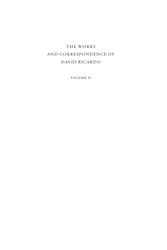 NOTES ON MALTHUS'S PRINCIPLES OF POLITICAL ECONOMY VOL 2