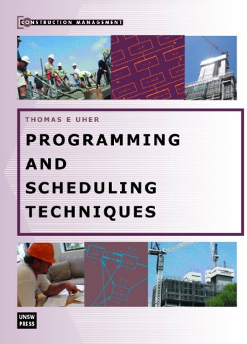 Programming And Scheduling Techniques (Construction Management)
