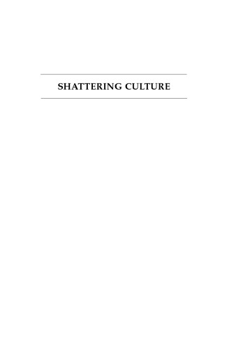 Shattering Culture: American Medicine Responds to Cultural Diversity
