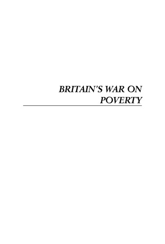 Britain's War on Poverty