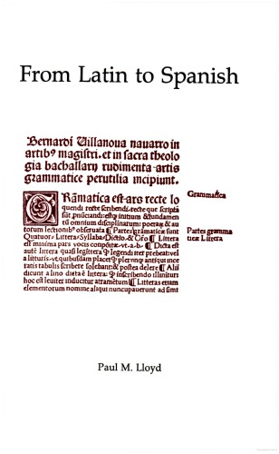 From Latin to Spanish