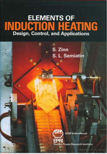 Elements of Induction Heating: Design Control and Applications (06522G)