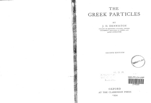 Greek Particles