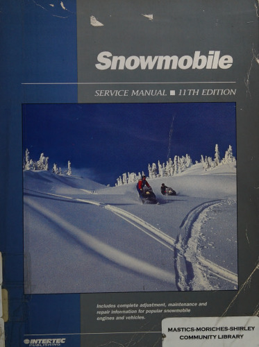 Snowmobile Service Manual 11th Edition