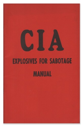 CIA Explosives For Sabotage Manual