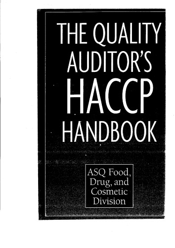 The Quality Auditor Handbook