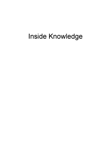 Inside knowledge : rediscovering the source of performance improvement