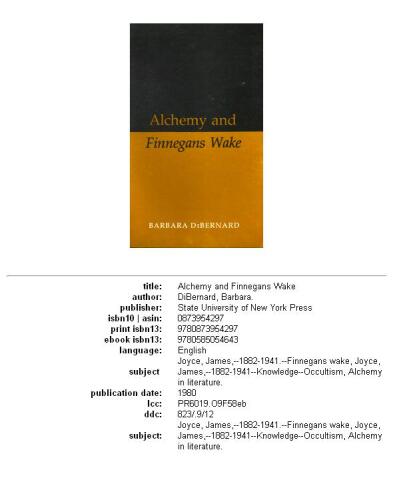 Alchemy and Finnegans Wake