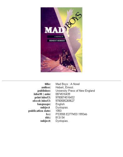 Mad boys