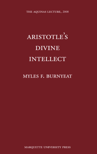 Aristotle's Divine Intellect