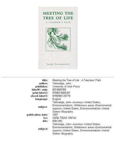 Meeting the tree of life: a teachers' path