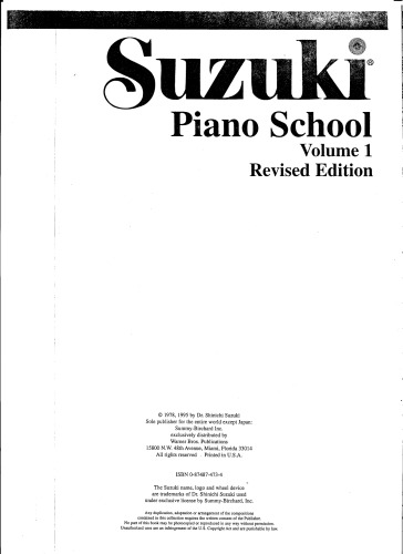 Suzuki Piano School