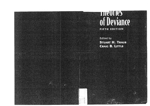 Theories of Deviance