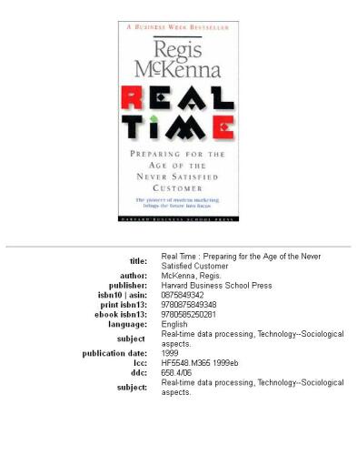 Real Time: Preparing for the Age of the Never Satisfied Customer
