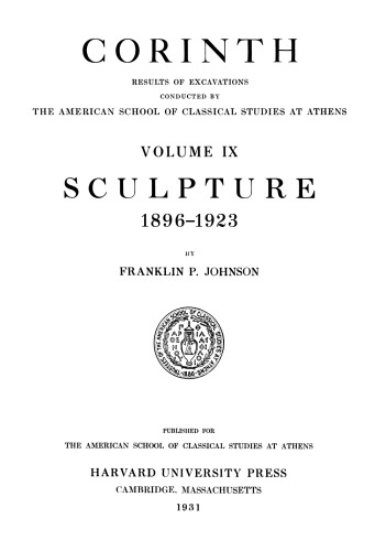 Sculpture, 1896-1923 ()