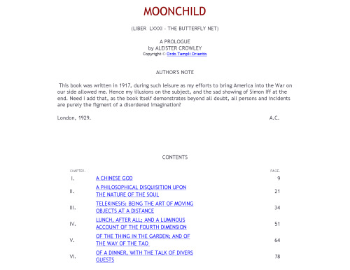 Moonchild