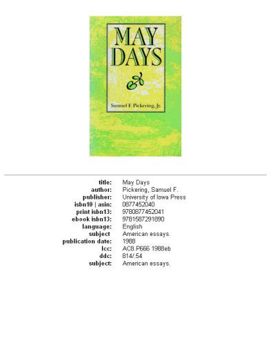 May days
