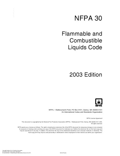 Flammable and Combustible Liquids Code Handbook (Flammable and Combustible Liquids Code Handbook)