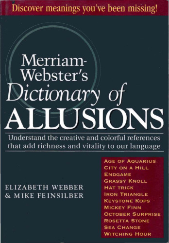 Merriam-Webster's Dictionary of Allusions