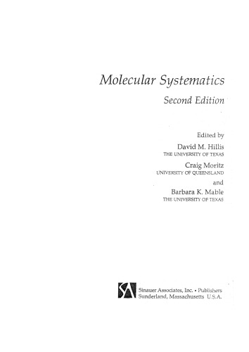 Molecular Systematics