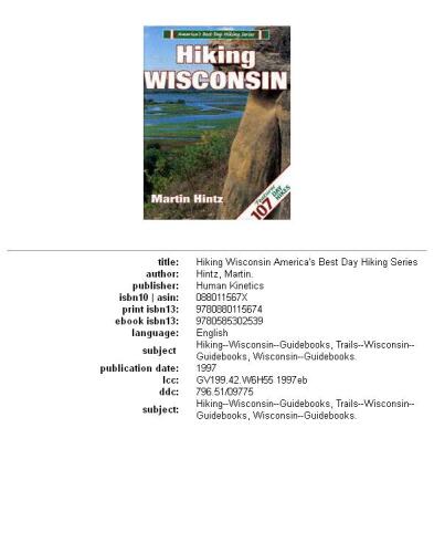 Hiking Wisconsin