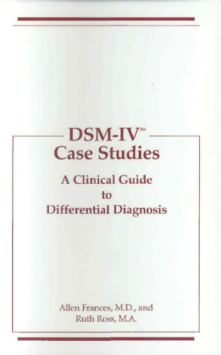 Dsm-IV Guidebook