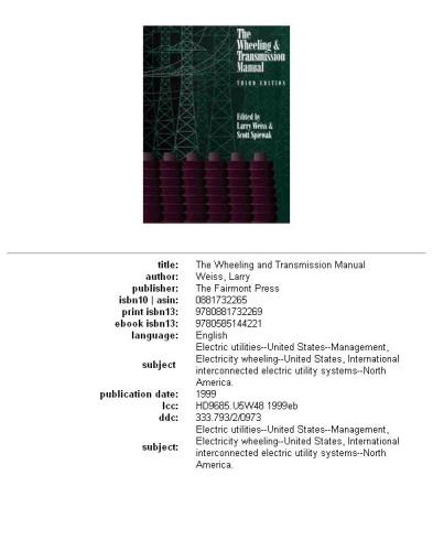 The wheeling and transmission manual