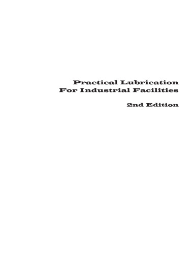 Practical Lubrication for Industrial Facilities