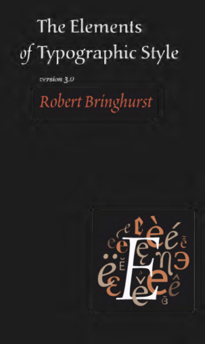 The Elements of Typographic Style