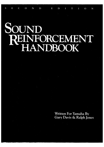 The sound reinforcement handbook 2nd ed